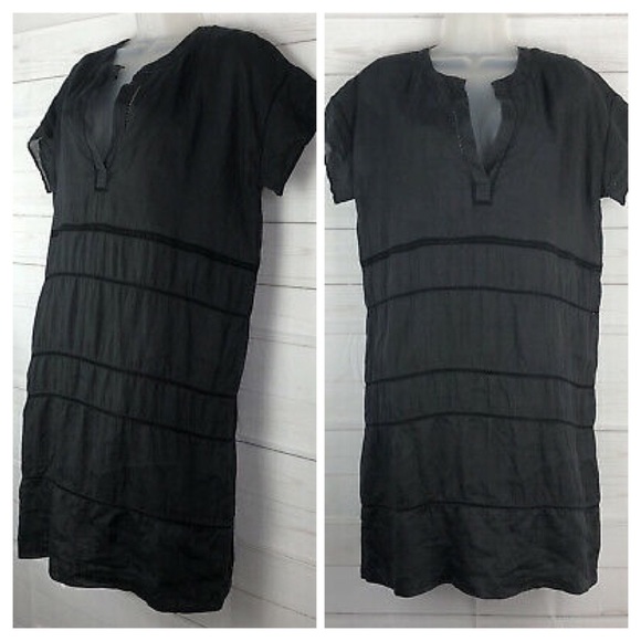 Vince Dresses & Skirts - Vince Woman’s size 6 shift dress short sleeve v neck